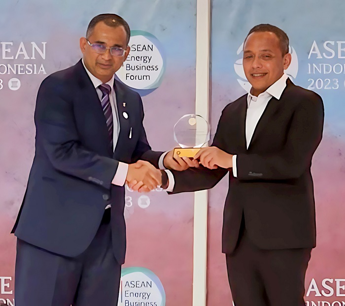 PTPN V Raih Penghargaan Asean Energy Awards 2023 